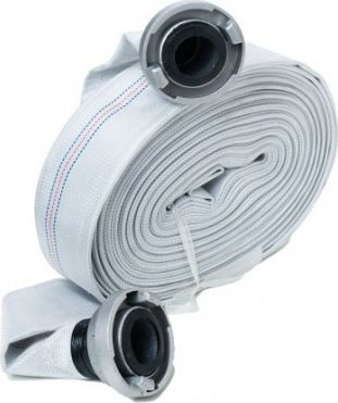 Zorrë për fikjen e zjarrit AWTools, 3" x 20 m, e bardhë