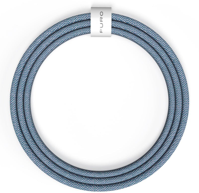 Кабел Пуро Фабрик USB C во USB C, 1.5m, 60W, бел