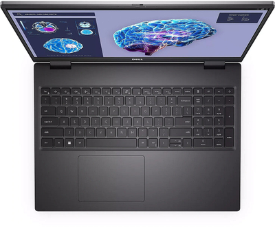 Laptop Dell Precision 16 7680, 16" WUXGA, Core i9 13950HX, 32GB RAM, gri