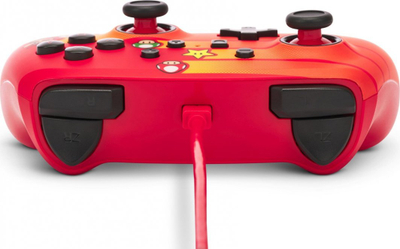 Kontroller PowerA Enhanced Speedster Mario, me kabllo, i kuq