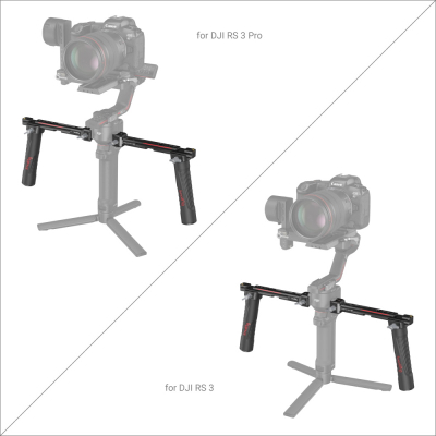 Mbajtës dy dorash për SmallRig për DJI RS2/RSC2/RS3/RS3 Pro