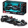 Maketi veturë garuese Mercedes W15 Hamilton 44, shkalla 1:43, model 2024, argjendtë