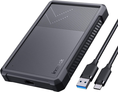 Kuti e jashtme për disk 2.5" Inateck FE2016, USB 3.2 Gen 2, deri 6Gbps, me këllëf silikoni