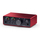 Ndërfaqe audio Focusrite Scarlett Solo 4th Gen, USB, për studio shtëpie, e kuqe