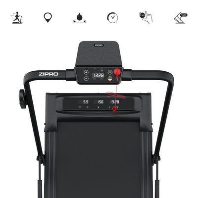 Трчачка лента Zipro Newlite, црна