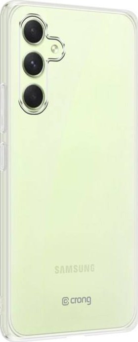 Mbulesë telefoni Crong Crystal Slim Cover për Samsung Galaxy A34 5G, nga TPU i butë, transparente