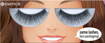Qerpikë të rremë Essence The Fancy Lashes, efekt voluminoz, 1 palë, të zinj
