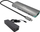 USB C док i-TEC MetalNanoDock, 4K HDMI, PD 100W, сиво металик