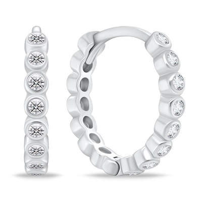 Vathë për femra Brilio Silver EA1041W, të argjendtë