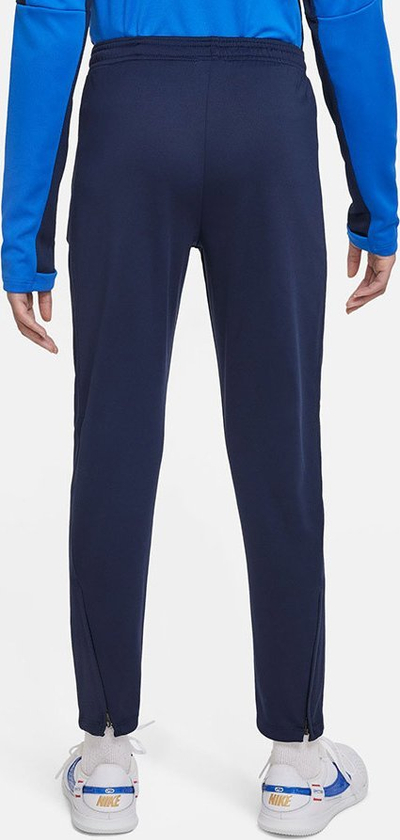 Pantallona sportive për kalamaj Nike Dri-FIT Academy 23 Jr DR1676-451, Dri-FIT, blu e errët