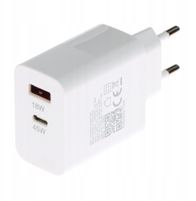 Karikues muri Delta Power CHAR X137B, 45W, USB C dhe USB A, i bardhë