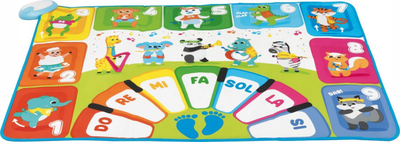 Интерактивна детска играчка Chicco Learning Toy Electronic Play Mat Musical Party, електронска, музичка, многуразнобојна