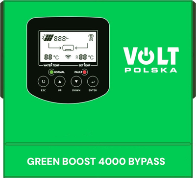 Inverter solar Azo Digital Eco Solar Boost MPPT 4000, 4000W, për ngrohje uji, i bardhë