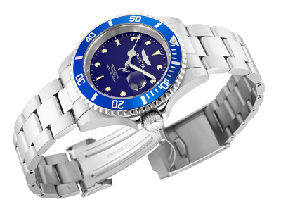 Orë për meshkuj Invicta Pro Diver Quartz 26971, e argjendtë