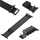 Rrip 4wrist për orë Apple 42, 44, 45, 49 mm, i zi