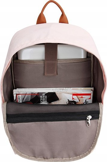 Çantë shpine Bestlife COL Cake për laptop 15.6", poliester, rozë