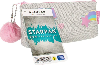Pena për lapsa Starpak PIORNIK SASZ 1ZAM STAR STK PB, me zinxhir, material i lehtë, shumëngjyrëshe