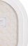 Kornizë fotosh White Resin Oval Frame, ovale, 20x25 cm, e bardhë