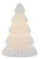 Dekor pemë dylli Sirius Claire, 16cm, LED, e bardhë