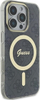 Kapak telefoni Guess GUHMP16XH4STK për iPhone 16 Pro Max 6.9", hardcase, MagSafe, i zi