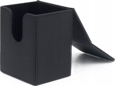 Kuti fotosh Fujifilm Instax Square Case Box, mban gjer në 100 foto, lëkurë ekologjike, e zezë