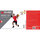 Set shtangë Pure2Improve Fitness Barbell P2I, 20 kg, me disqe çimentoje, shumëngjyrësh