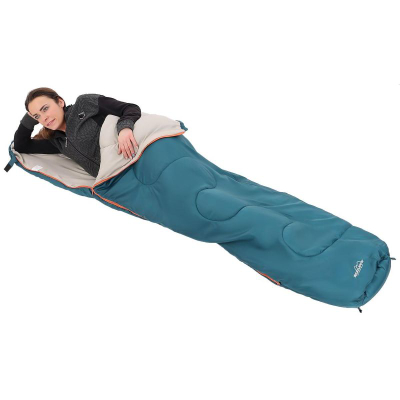 Thes gjumi PROGARDEN REDCLIFFS Mummy XL, 230 x 80 cm, -10°C, blu jeshil