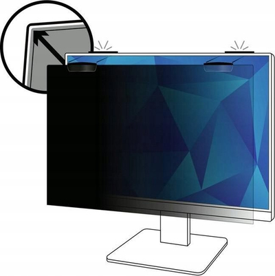 Filtër privatësie 3M COMPLY Magnetic, për monitor 25", Full Screen, i zi