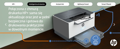 Ласерски печатач HP LaserJet M209dwe, AirPrint, Wi-Fi, бел