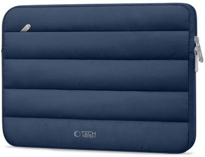 Çantë laptopi Tech-Protect Fluffy, 13-14", blu e errët