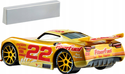 Lodër makinë Disney Pixar Cars GoGo Logano, die cast, shkalla 1:64, shumëngjyrëshe