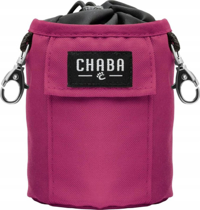 Çantë multifunksionale për trajnim qeni Chaba Multi Pouch, për shpërblime dhe qese, bordeaux