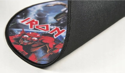 Mousepad gaming Subsonic SA5646 IM2 Iron Maiden, formë rrethore, 3mm, shumëngjyrësh