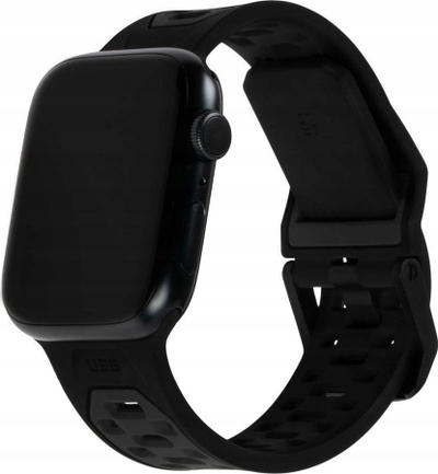 Rrip ore URBAN ARMOR GEAR UAG Civilian Silicone për Apple Watch 49/45/44/42mm, silikon, i zi