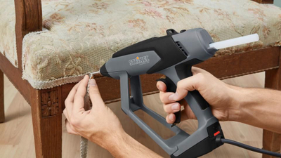 Pistoletë ngjitëse Steinel GluePRO 300, profesionale, 240V, gri me të zezë