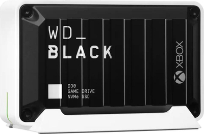 Disk i jashtëm SSD WD BLACK D30 për Xbox, 1TB, i zi/i bardhë