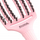 Четка за коса Olivia Garden OG Amazons Fingerbrush, издание Розево за здравје, Jaipur Rose