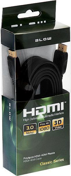 Kabllo video Blow HDMI në HDMI 92-607, 2.2m, e zezë