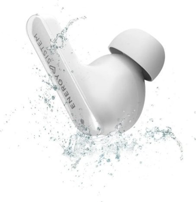 Слушалки TWS Energy Sistem Serenity ANC, Bluetooth 5.4, 25 часа батерија, бели