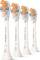 Kokë rezervë për furçë dhëmbësh elektrike Philips Sonicare A3 Premium All In One HX9094/10, set 4 copë, e bardhë