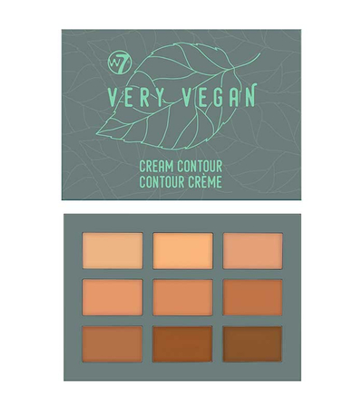 Paleta kremoze për konturim, W7 Very Vegan, 10.8gr