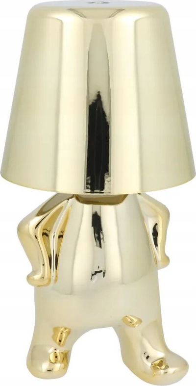 Lampë tavoline OEM GOLD MAN Art Deco MLTL, LED, me prekje, ngjyrë ari