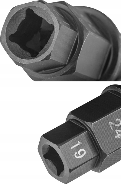 Set veglash Neo Tools për motor, 24 pjesë, me çantë