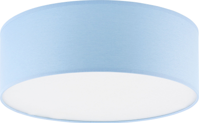 Plafonierë tavani TK Lighting Rondo Kids, 38 cm, e zbehshme, e kaltër
