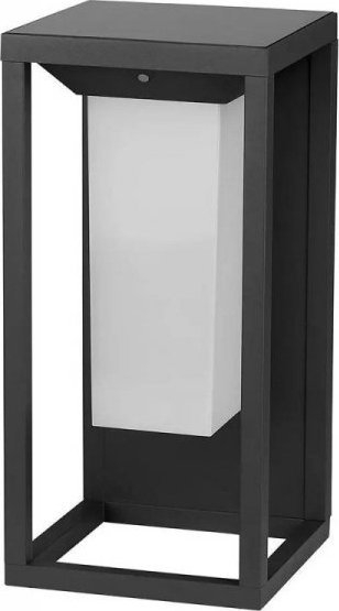Llambë muri diellore V-TAC LED, Samsung Chip, me sensor lëvizje, e zezë