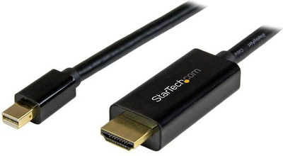 Kabllo StarTech Mini DisplayPort në HDMI MDP2HDMM2MB, 2m, 4K, i zi
