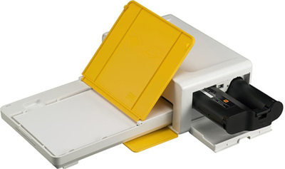 Printer fotosh Kodak Dock Plus 4PASS, 10x15cm, me 10 fletë, i verdhë e bardhë