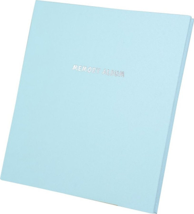 Album fotografish Kodak me faqe vetëngjitëse, 40 faqe, 23x27 cm, blu e çelët