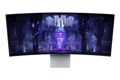 Monitor Samsung Odyssey G85SB, 34", OLED, UWQHD, 175Hz, i hirtë