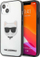 Mbrojtëse telefoni Karl Lagerfeld Choupette, transparente, për iPhone 13 Mini, e bardhë